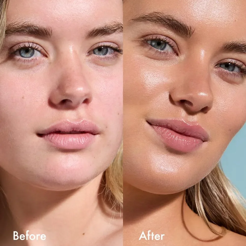 Isle of Paradise Sunny Serum Bronzing Serum, Face Bronzer with Niacinamide
